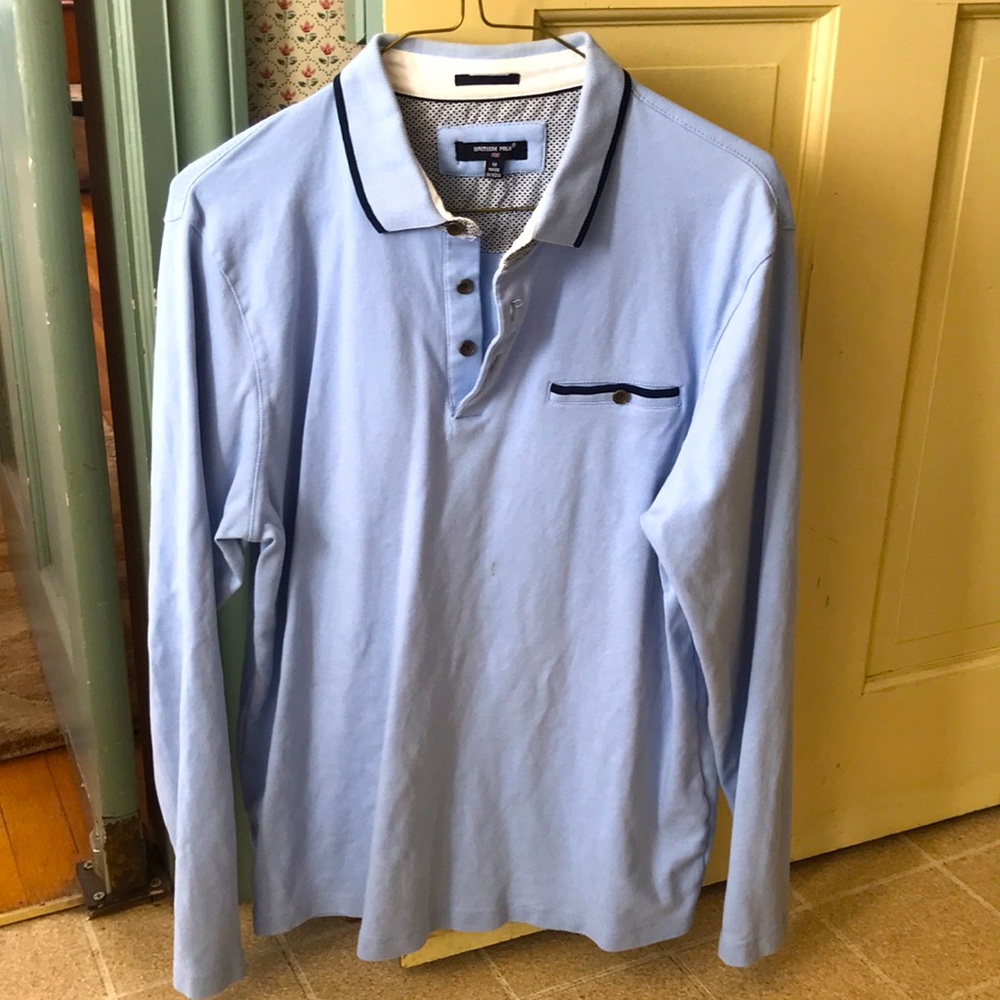 British Polo long sleeve polo shirt